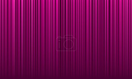 Vector theater cinema curtains with focus light vector illustration