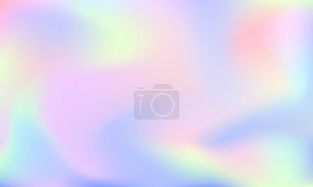Textura de lámina holográfica abstracta vectorial fondo borroso