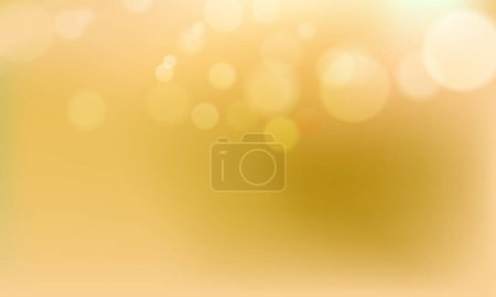 Vector abstract realistic bokeh background