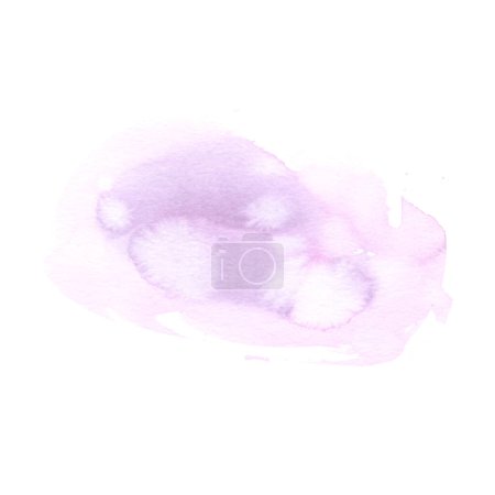Illustration for Vector hand painted watercolor abstract watercolor background - Royalty Free Image
