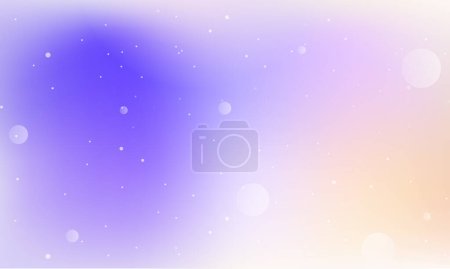 Vector gradient pastel sky background