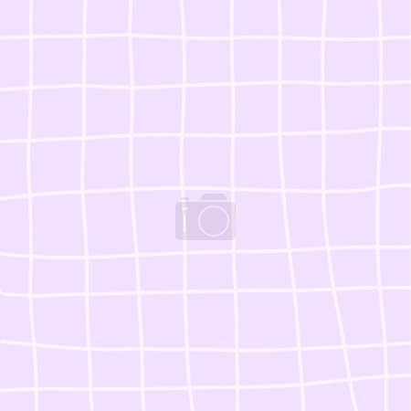 Vector cursive grid purple pastel aesthetic background