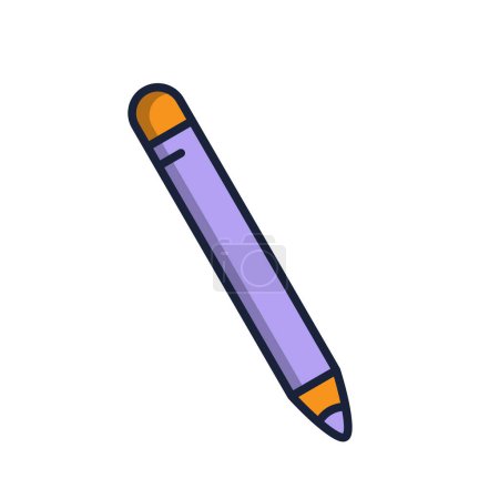Vector illustration of stationary icon