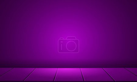 Vector abstract smooth studio room purple background used for product display banner template