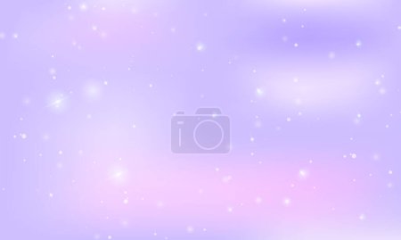 Vector elegant purple sparkle bokeh light background design