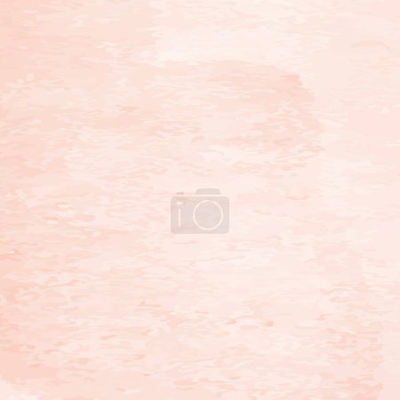 Vector watercolor light peach background
