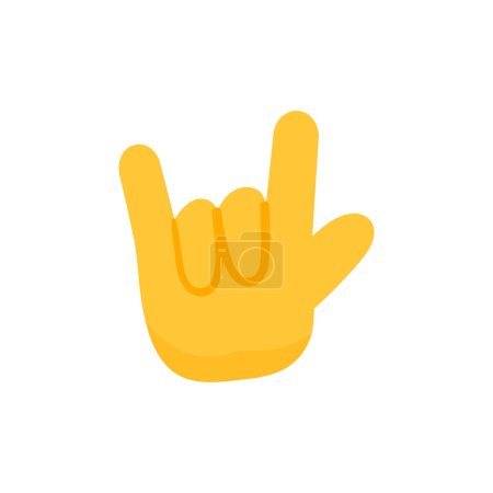 Vektor-Emoji-Gesten Handsymbole