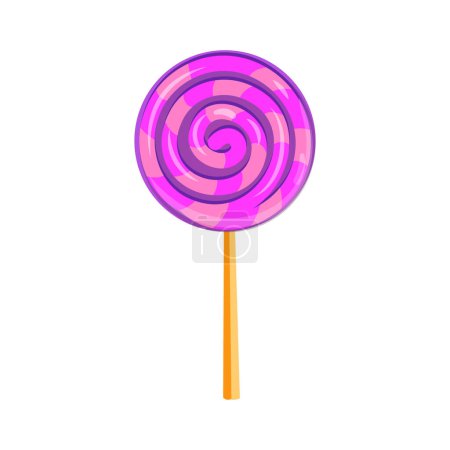 Illustration for Vector realistic lollipops white background - Royalty Free Image