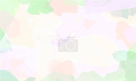 Illustration for Vector abstract watercolor colorful background - Royalty Free Image