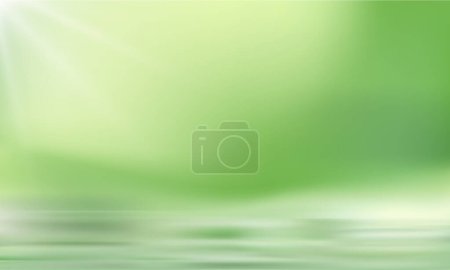 Vector greenery product background