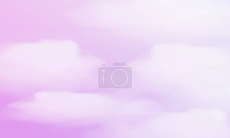 vector realistic blue sky background