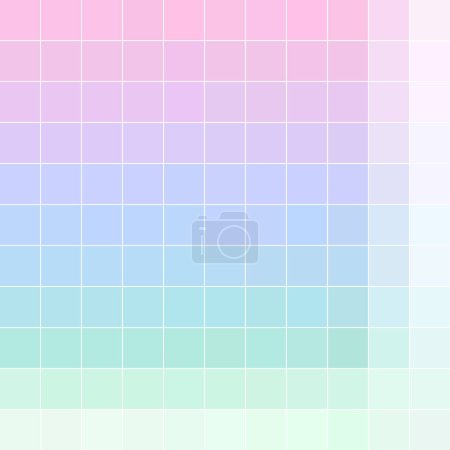 Vector illustration of color swatch. Vector gradient flat colors palette swatches set