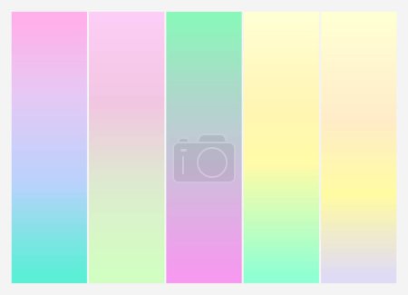 Foto de Vector colorido gradiente colección - Imagen libre de derechos