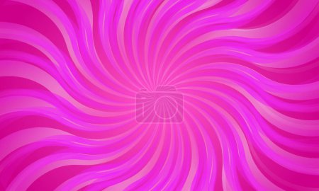 Vector flat design pink swirl background
