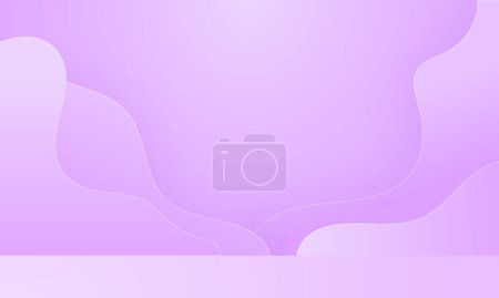 Vector abstract empty smooth light studio room background