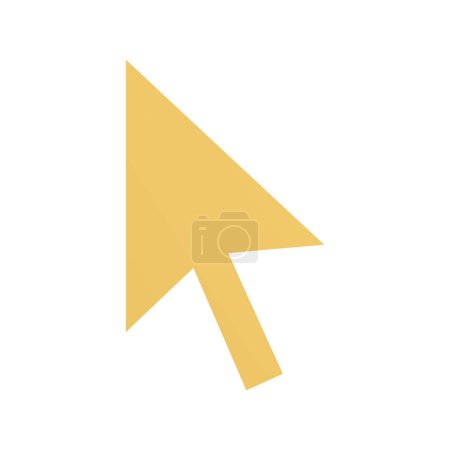 Illustration for Icon of Mouse Cursor, Mouse Pointer, Mouse Arrow - Royalty Free Image