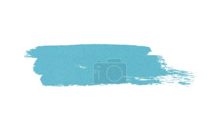 Illustration for Vector watercolor painted brush stroke hand drawn design element isolated on white - Royalty Free Image