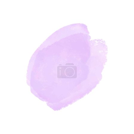 Illustration for Hand painted watercolor on white background - Royalty Free Image