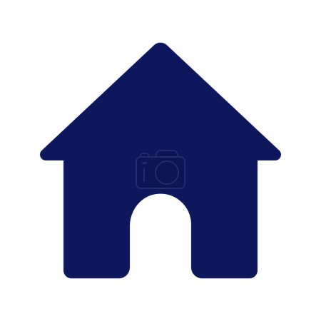 Vector home icon house symbol graphic design template vector illustration