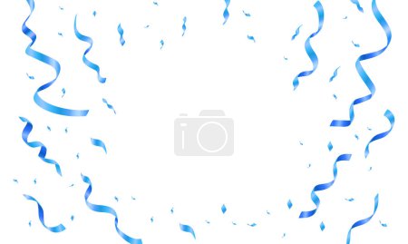 vector realistic confetti background design