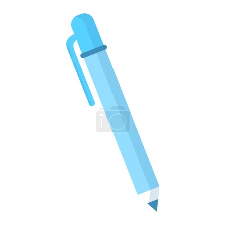 Vector linear pencil icon school and office supplies back to school doodle