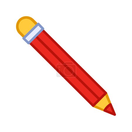 Illustration for Pencil illustration on a white background - Royalty Free Image