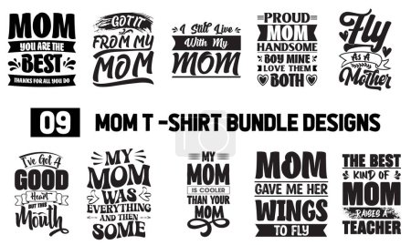 Vintage-Etiketten, Sublimation, Bündel, Lustige Zitate, Mom Fuel, Silhouette Cutting, Mom T-Shirts, Mom T-Shirts lustig, Bestseller Mother Day T-Shirts, Typografie T-Shirt, Mom.