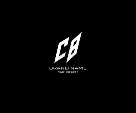 CB letter logo Design. Unique attractive creative modern initial CB initial based letter icon logo