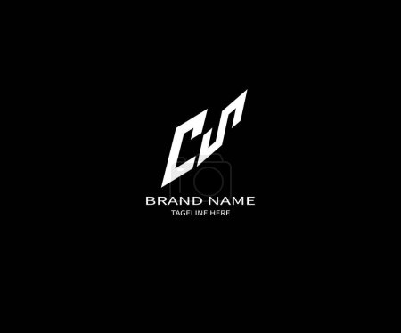 Logo lettre CS Design. Unique attrayant créatif moderne initiale CS initiale base lettre icône logo