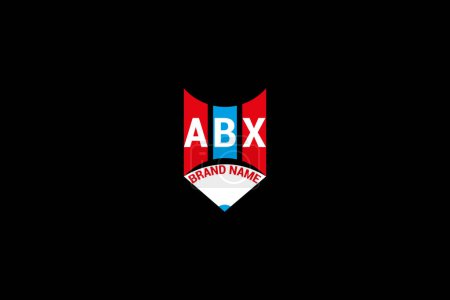 ABX letter logo vector design, ABX simple and modern logo. ABX luxurious alphabet design