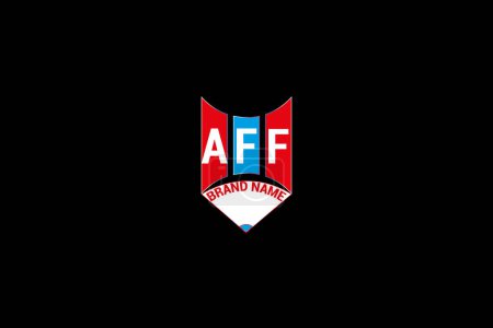 AFF Letter Logo Vektor Design, AFF einfaches und modernes Logo. Luxuriöses Alphabet-Design bei AFF