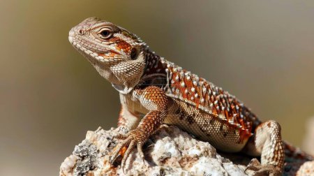 Arid Majesty Capturing the Rugged Beauty of a Desert Lizard Sunlit Domain for your background bussines, poster, wallpaper, banner, greeting cards, and advertising for business entities or brands.