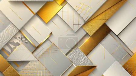 Golden Elegance Art Deco Resumen para sus negocios de fondo, póster, papel tapiz, banner, tarjetas de felicitación y publicidad para entidades o marcas comerciales.