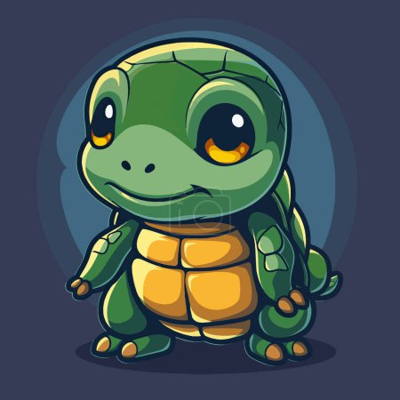 Charming Turtle Warrior Minimalist Vector Design for your work's logos, T-shirt merchandise, stickers, label designs, posters, greeting cards, and advertising for business entities or brands.