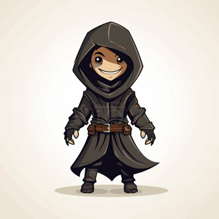 Stealthy Rogue Minimalist Thief Character Design for your work's logos, T-shirt merchandise, stickers, label designs, posters, greeting cards, and advertising for business entities or brands