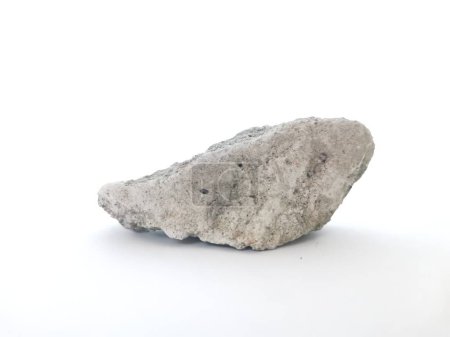White Background Image of Stone