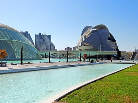 Photo for The city of arts and sciences, Valencia. High quality photo - Royalty Free Image