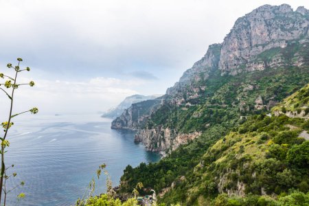 Photo for Road to Positano, Amalfi coast, Italy. High quality photo - Royalty Free Image