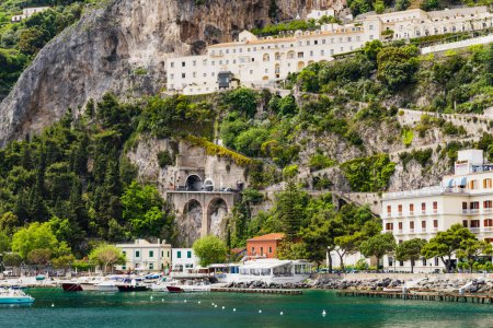 Photo for The city of Amalfi, on the Amalfi coast, Italy. High quality photo - Royalty Free Image