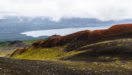 Téléchargez les photos : Dans le même volcan Osorno - Chili. Photo de haute qualité - en image libre de droit
