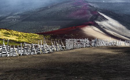 In the same Osorno Volcano - Chile. High quality photo