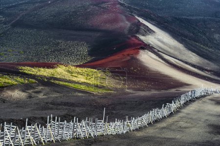 In the same Osorno Volcano - Chile. High quality photo