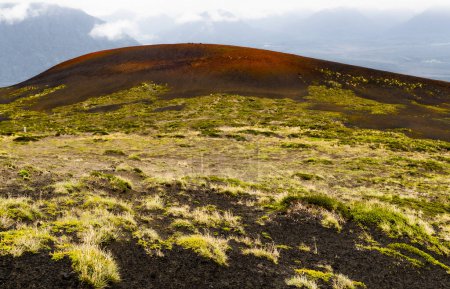 Foto de En el mismo volcán Osorno - Chile. Foto de alta calidad - Imagen libre de derechos
