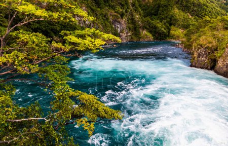 Foto de Cataratas del río Petrohue - Chile - Cruce Andino. Foto de alta calidad - Imagen libre de derechos