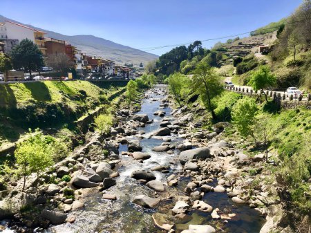 Foto de El hermoso valle de Jerte y sus pueblos. Foto de alta calidad - Imagen libre de derechos