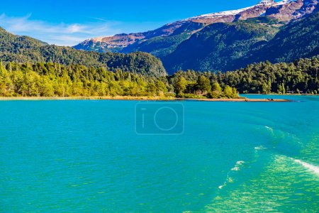 Photo for Lake Frias, Argentina, Andean Crossing. High quality photo - Royalty Free Image