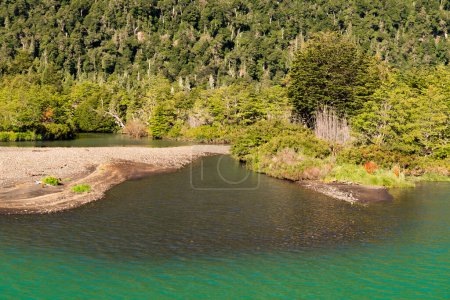 Photo for Lake Frias, Argentina, Andean Crossing. High quality photo - Royalty Free Image