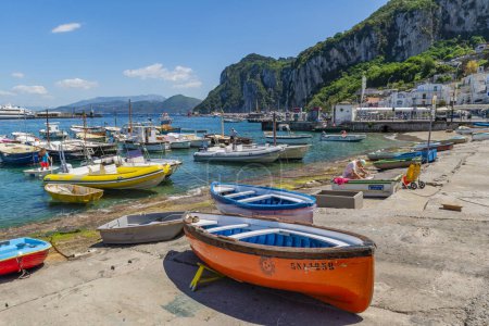 Photo for The wonderful island of Capri, amalfi coast, bay of naples, italy. High quality photo - Royalty Free Image