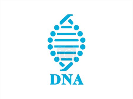 : DNA Logo Design Vektor Vorlage