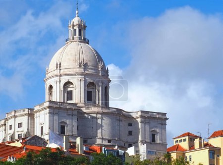 Téléchargez les photos : Belle église Panthéon national de Lisbonne au Portugal - en image libre de droit
